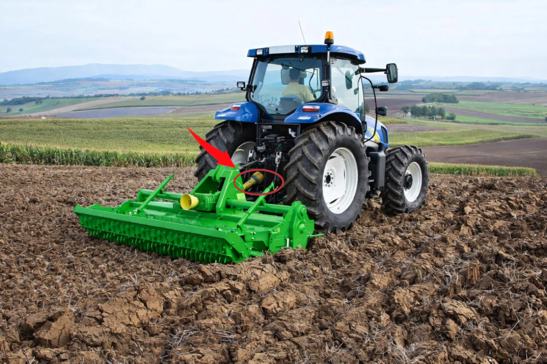 Rotary Cultivator Gearbox Application